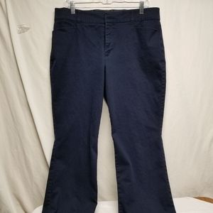 Gloria Vanderbilt 14S Navy Casual Pants
